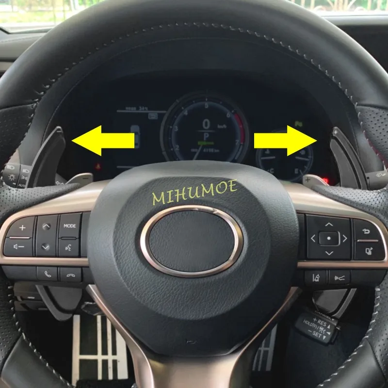Aluminum Steering Wheel Shift Paddle Shifter Extension For Lexus RX200t RX300 RX350 RX450h GS200t GS250 GS300 GS350 GS450h
