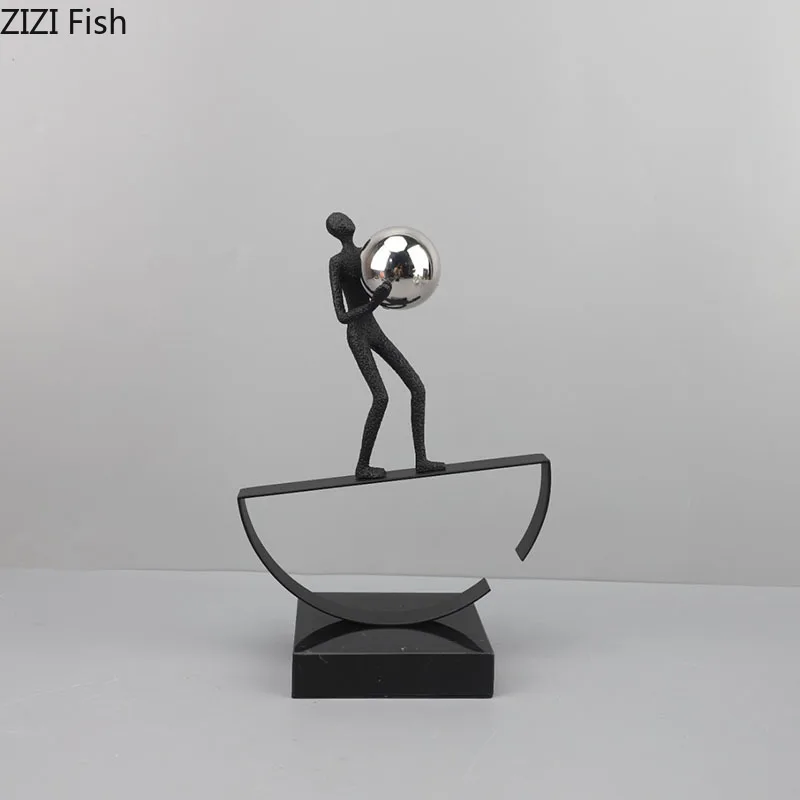 Серебряный шар Acrobat Sportsman скульптурные фигурки украшение для стола из сплава с абстрактными изображениями Современный домашний декор
Серебряный шар Acrobat Sportsman скульптурные фигурки украшение для стола из сплава с абстрактными изображениями Современный домашний декор