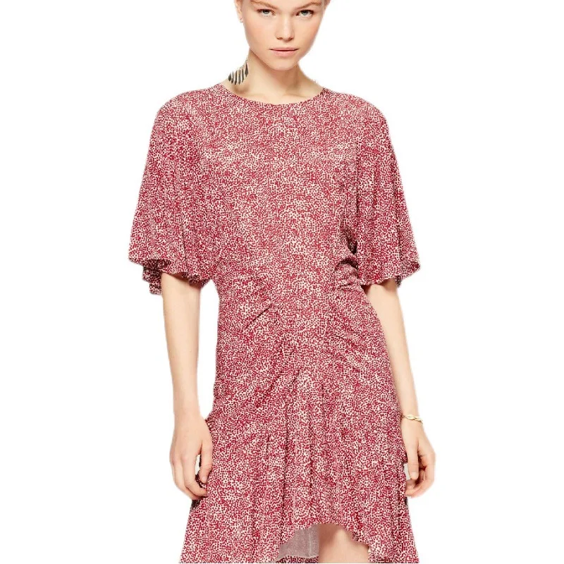 2025 Isabels Marants Dress Fashion Vintage French Spring Asymmetric Pleated Floral Dot Crushed Floral Dress Women
2025 Isabels Marants Dress Fashion Vintage French Spring Asymmetric Pleated Floral Dot Crushed Floral Dress Women