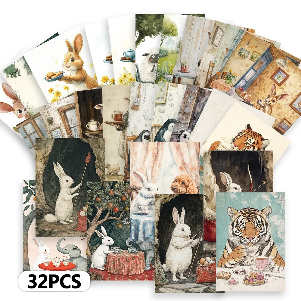 32pcs,fairy tale pets, postcards,decorations/greeting cards/postcards, high-definition printing, collectible and can be mailed
32pcs,fairy tale pets, postcards,decorations/greeting cards/postcards, high-definition printing, collectible and can be mailed