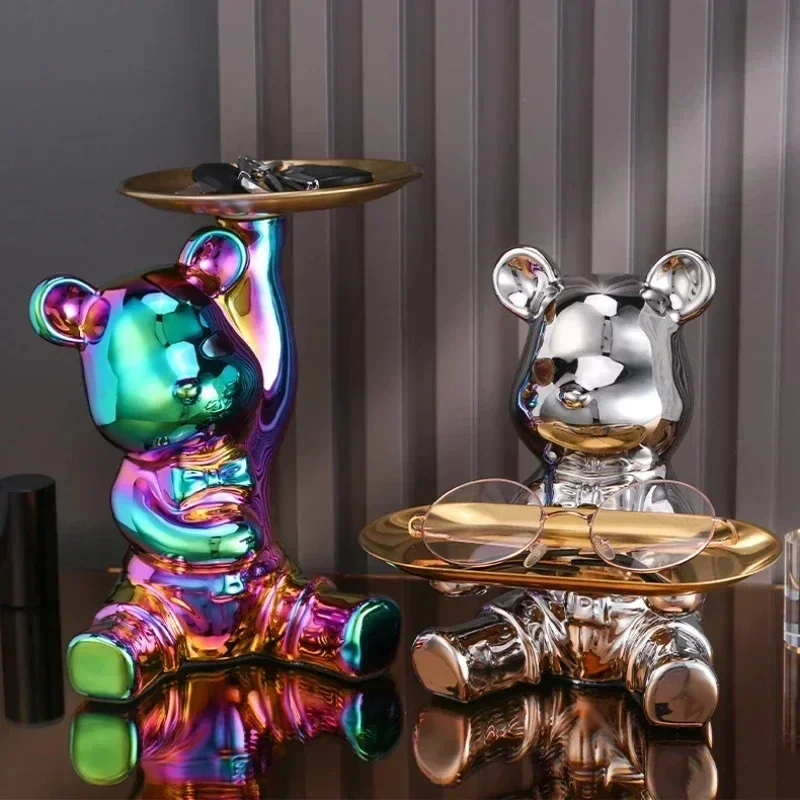 Violent Bear Series Jewelry Small Item Tray Living Room TV Cabinet Cartoon Statue Office Table Jewelry
Violent Bear Series Jewelry Small Item Tray Living Room TV Cabinet Cartoon Statue Office Table Jewelry