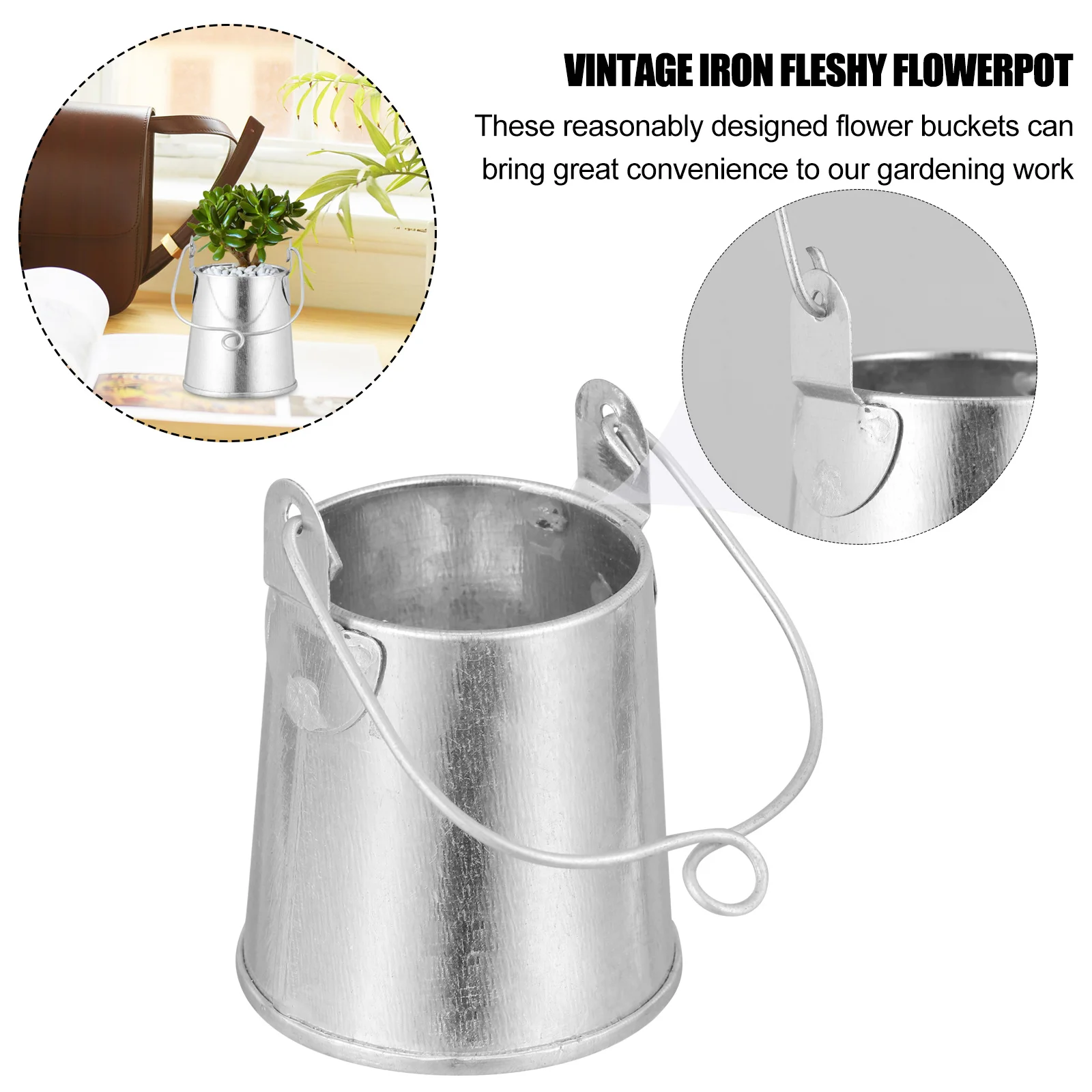 3pcs Retro Iron Art Flower Pot Vintage Plant Holder For Home Garden Decor Desktop Decoration Dried Flower Container
3pcs Retro Iron Art Flower Pot Vintage Plant Holder For Home Garden Decor Desktop Decoration Dried Flower Container