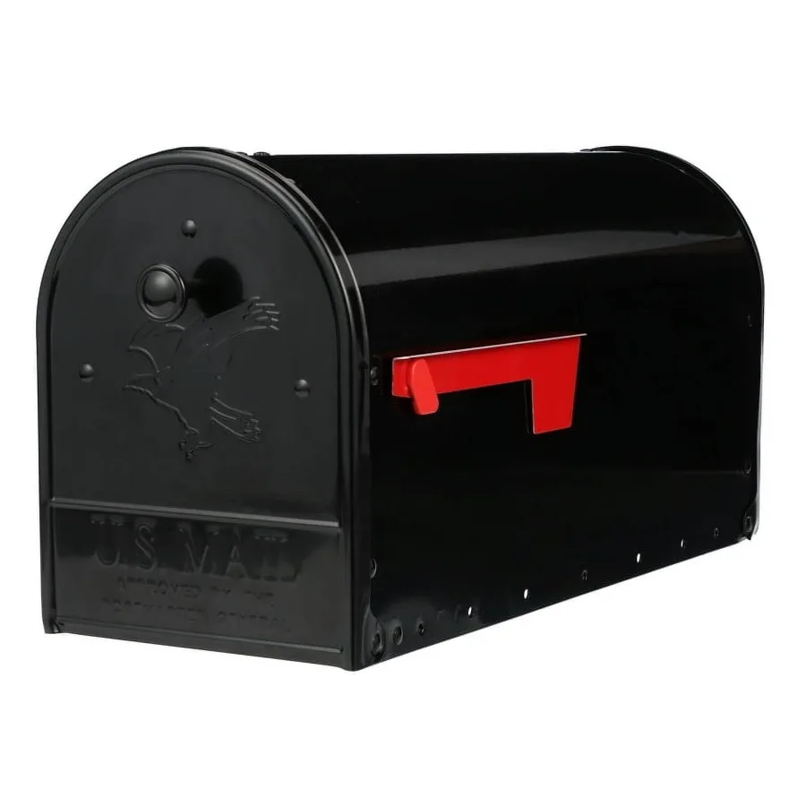 Outback Double Door Large Steel Post Mount Mailbox Black OM160B01
Outback Double Door Large Steel Post Mount Mailbox Black OM160B01