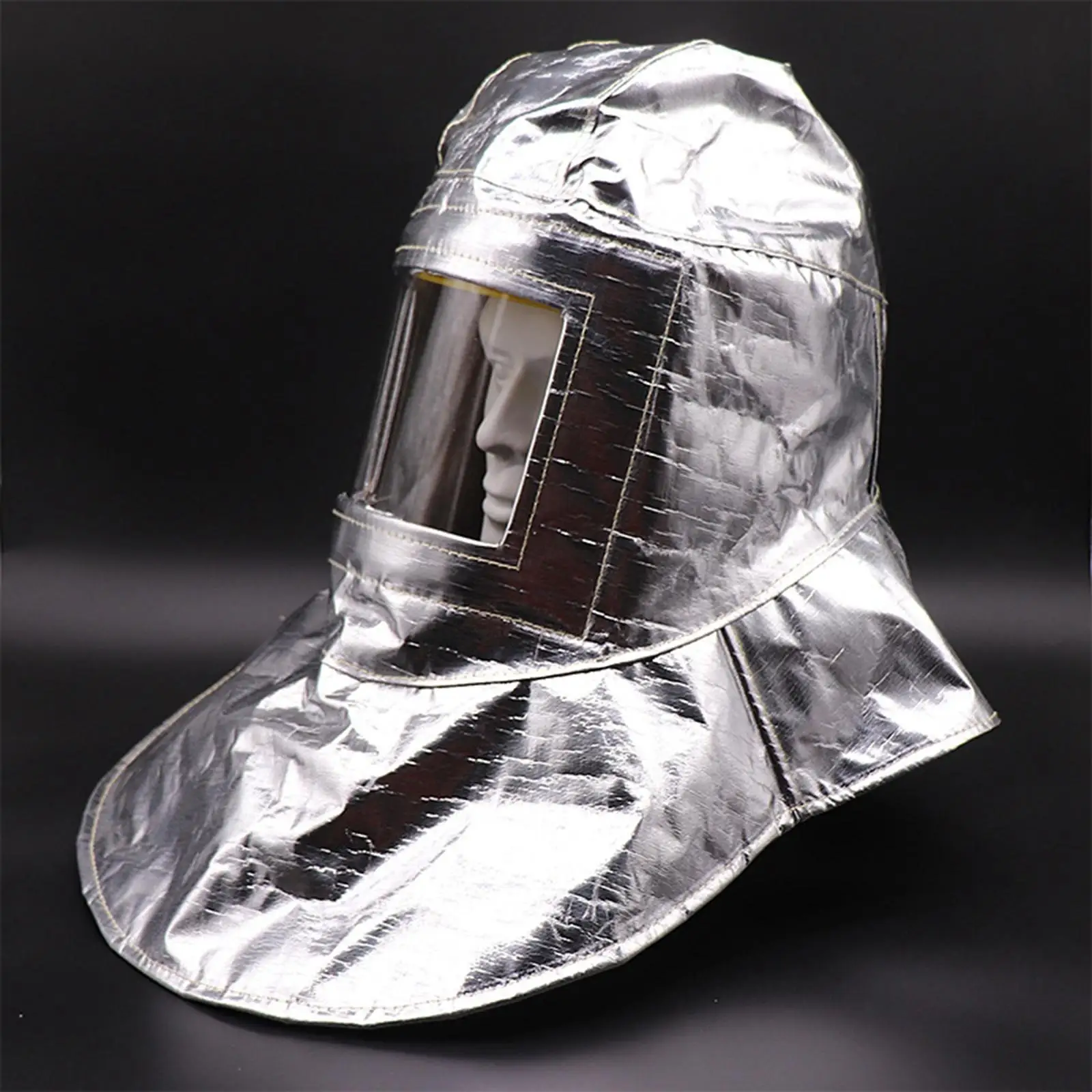 Fire Resistant Suit Helmet Fireproof Multifunction Aluminum Foil Hood for Firemen
Fire Resistant Suit Helmet Fireproof Multifunction Aluminum Foil Hood for Firemen