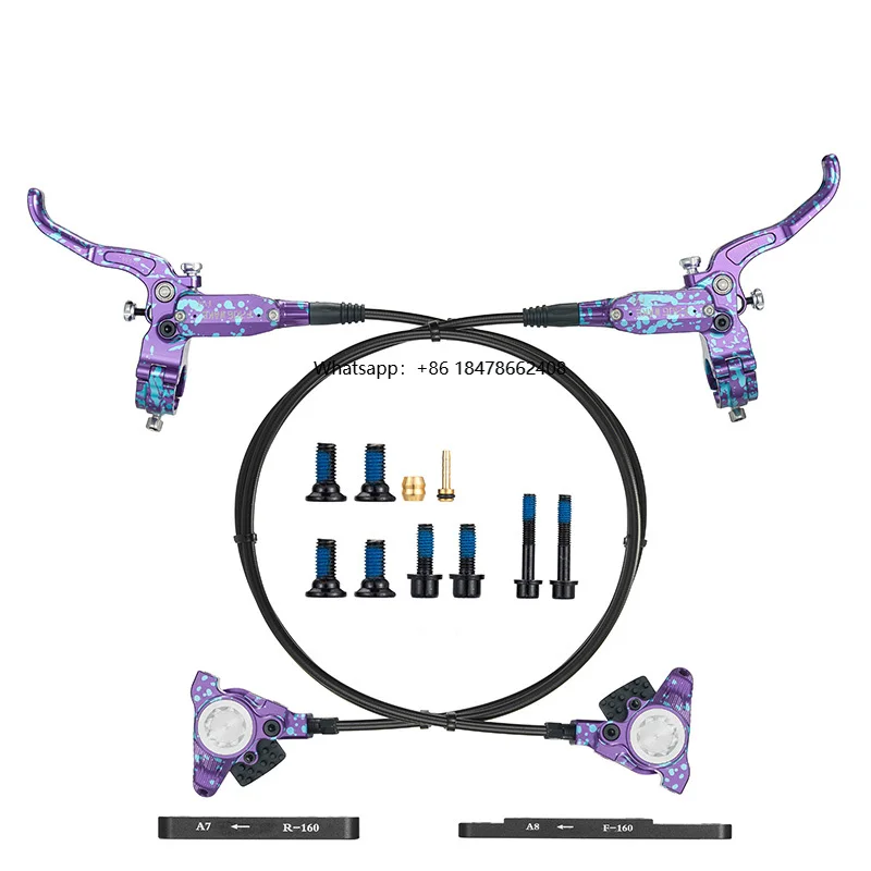FV2-R3 Mountain Bike Oil Brake Dual Disc Cycle Racing Hydraulic Brake Kit Bicycle Bike Parts 4 Piston Mtb Hydronic Brake
FV2-R3 Mountain Bike Oil Brake Dual Disc Cycle Racing Hydraulic Brake Kit Bicycle Bike Parts 4 Piston Mtb Hydronic Brake