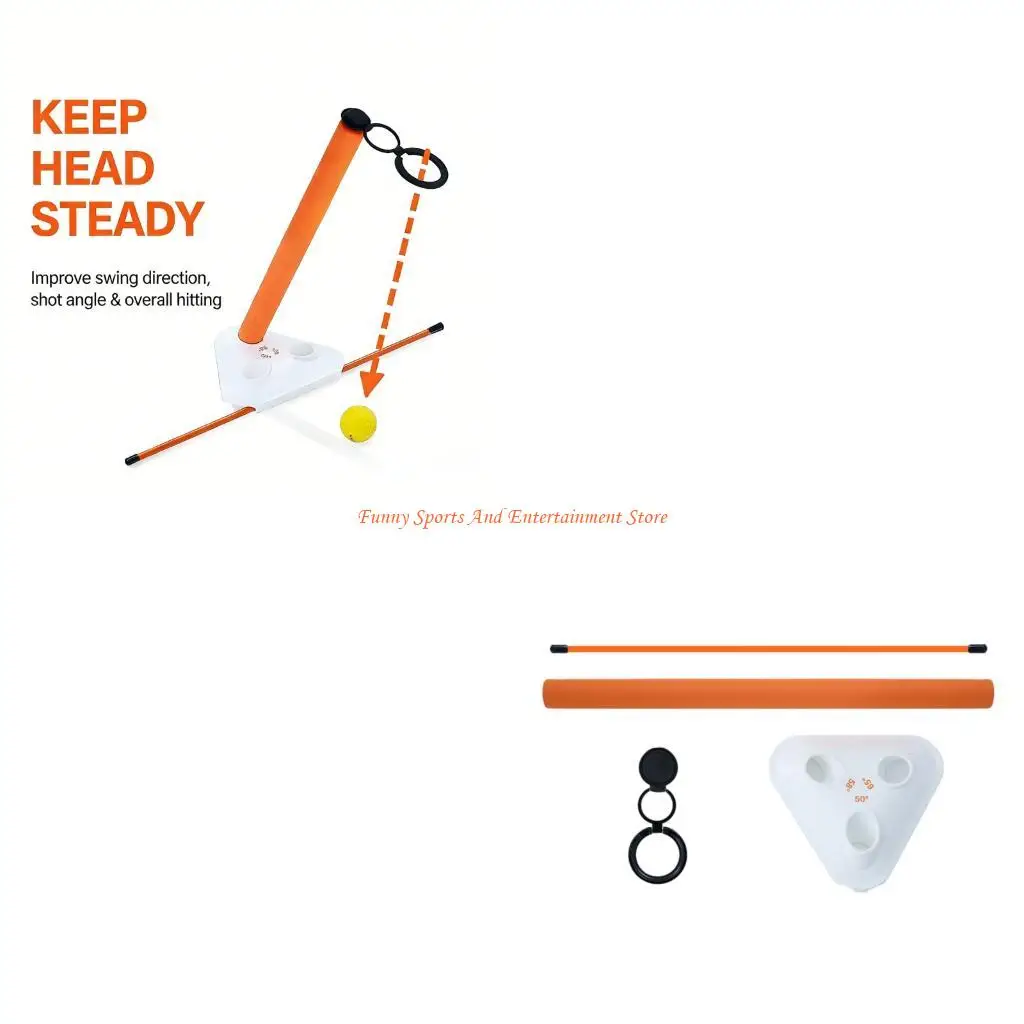 C4DE Adjustable Angles Ball Sport Trainer Training Tool For Correcting Swing Way
C4DE Adjustable Angles Ball Sport Trainer Training Tool For Correcting Swing Way