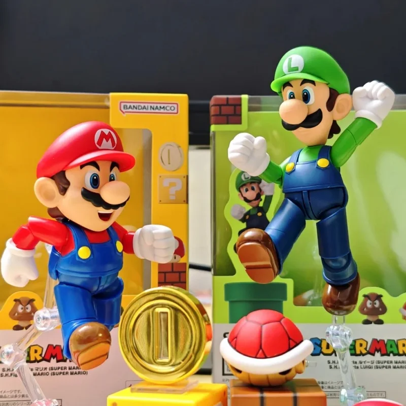 Genuine Bandai Super Mario Model Kit SHFiguarts Yoshi Action Figures Desktop Decoration Model Toys Anime Characters Ornaments
Genuine Bandai Super Mario Model Kit SHFiguarts Yoshi Action Figures Desktop Decoration Model Toys Anime Characters Ornaments