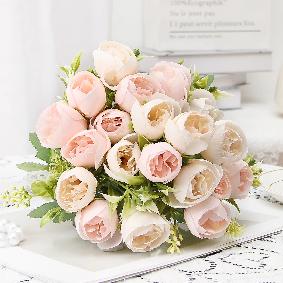 5Pcs Silk Peony bud Bouquet Artificial Flower Wedding Marriage Home Party Garden Simulation Fake Flower DIY Decoration
5Pcs Silk Peony bud Bouquet Artificial Flower Wedding Marriage Home Party Garden Simulation Fake Flower DIY Decoration