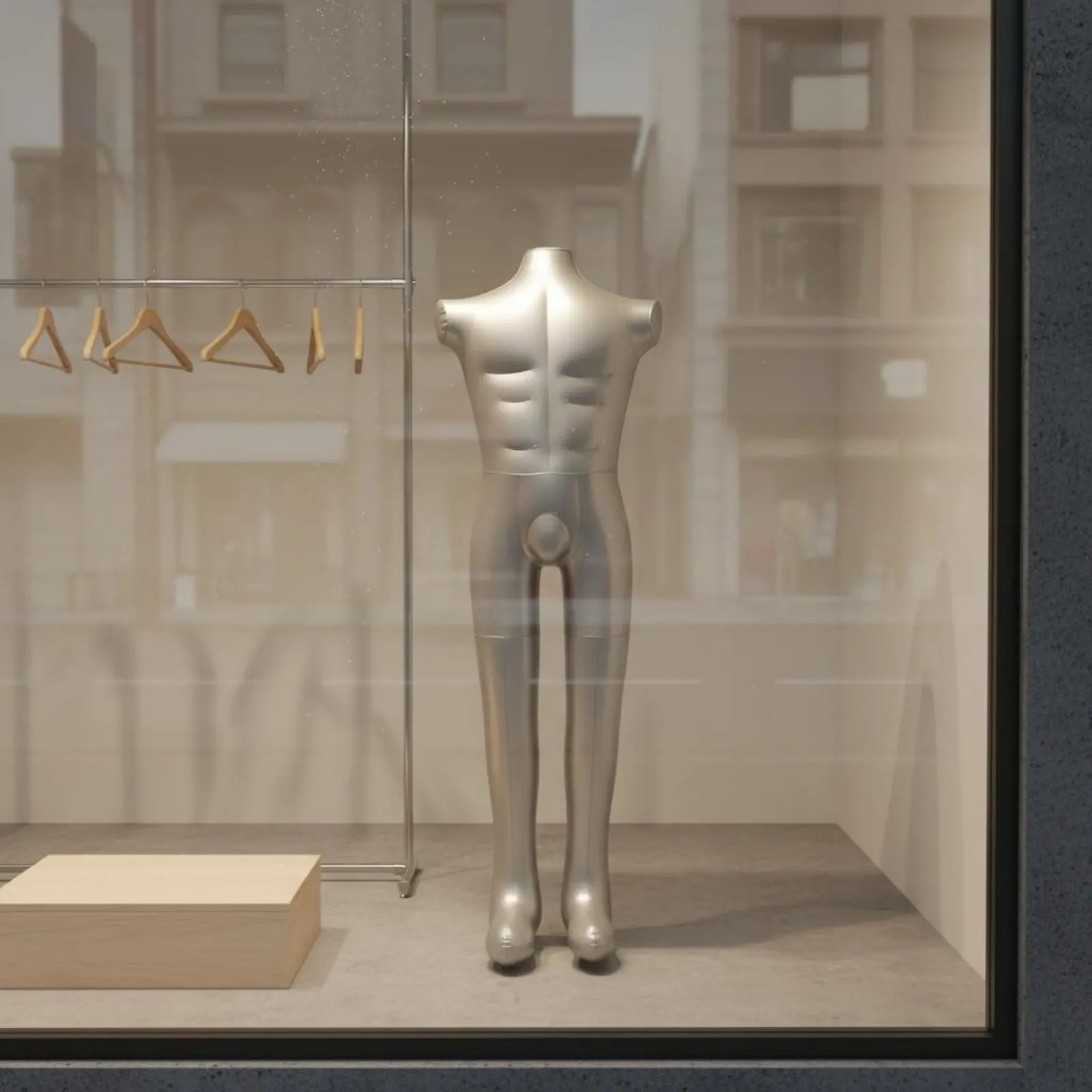 Inflatable Mannequin Easy to Inflate PVC Body Mannequin Full Body Dress Display Model Realistic Presentation for Shop Window
Inflatable Mannequin Easy to Inflate PVC Body Mannequin Full Body Dress Display Model Realistic Presentation for Shop Window