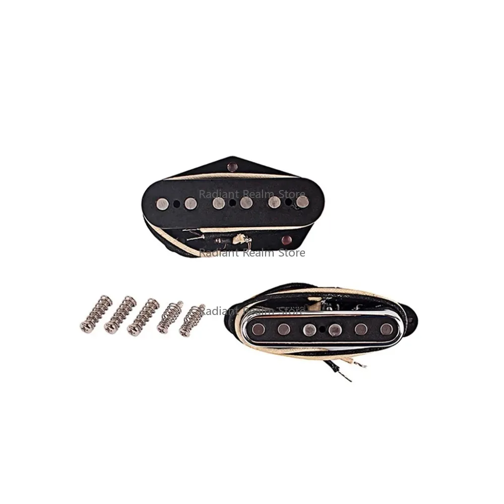 Vintage Noiseless Alnico 5 Remote Pickup Bridge and Neck Pickup Set fir for TV Electric Guitar Parts
Vintage Noiseless Alnico 5 Remote Pickup Bridge and Neck Pickup Set fir for TV Electric Guitar Parts