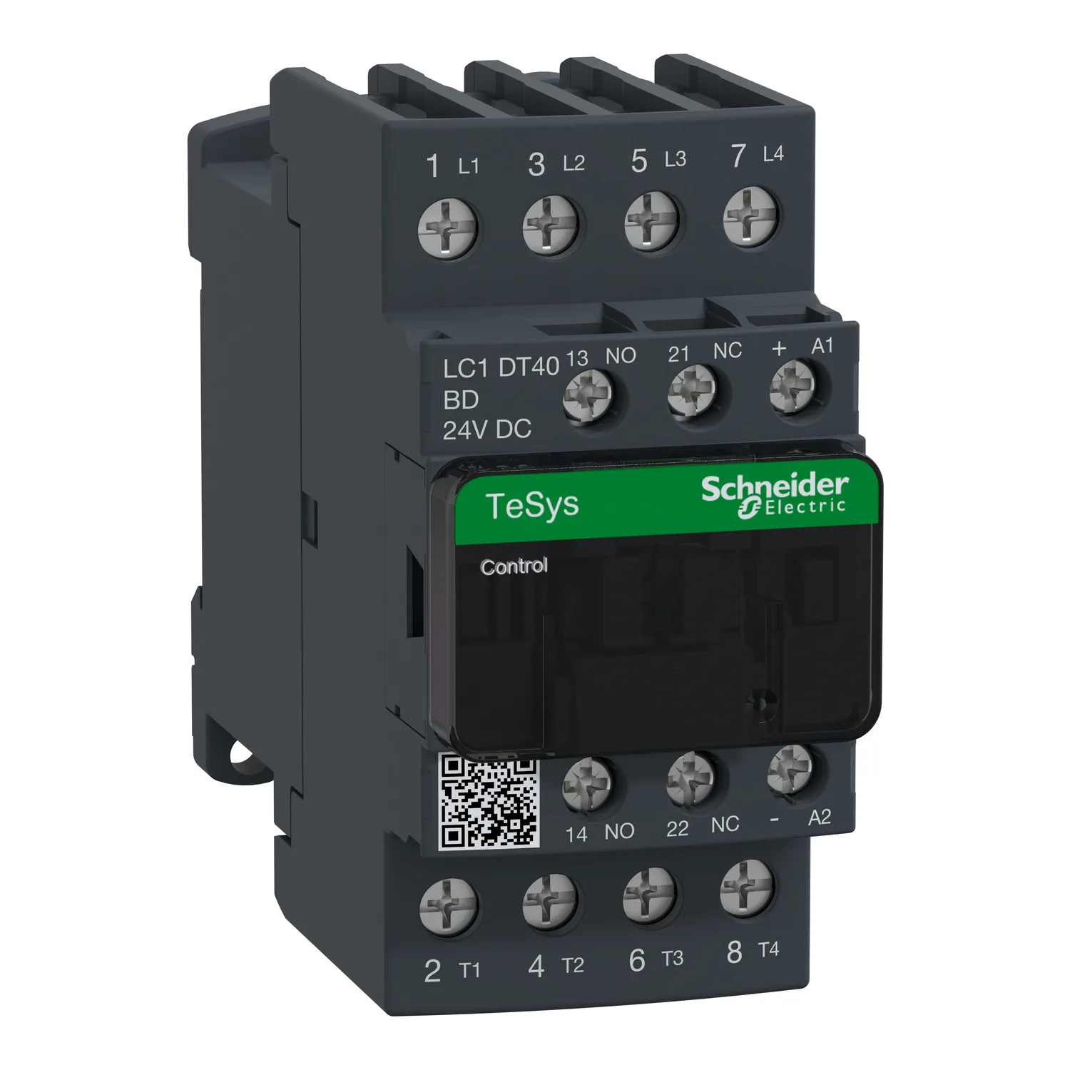 LC1DT40BD LC1DT40BDC contactor - 4P(4 NO) - AC-1 - = 440 V 40 A - 24 V DC standard coil
LC1DT40BD LC1DT40BDC contactor - 4P(4 NO) - AC-1 - = 440 V 40 A - 24 V DC standard coil