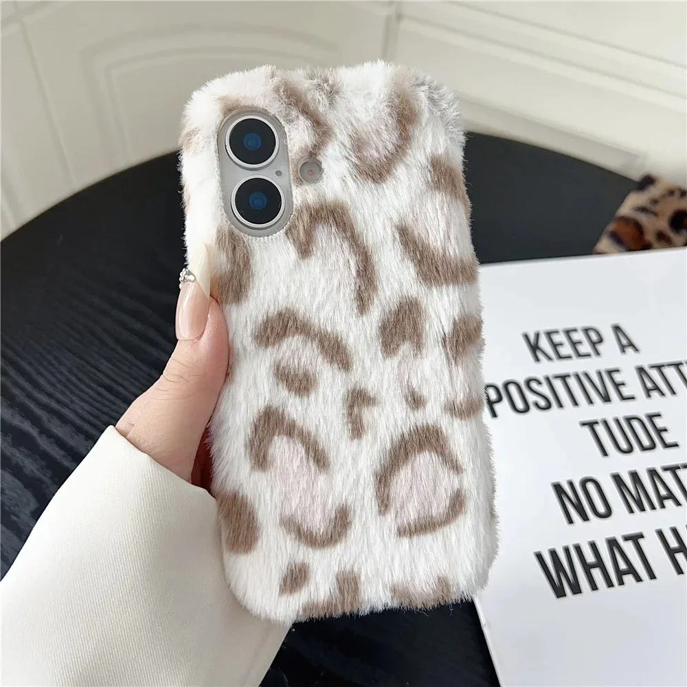 Winter Warm Plush leopard Phone Case For iPhone 11 12 13 14 15 16 17 Pro Max Plus leopard print Furry fluffy Fur Cover
Winter Warm Plush leopard Phone Case For iPhone 11 12 13 14 15 16 17 Pro Max Plus leopard print Furry fluffy Fur Cover
