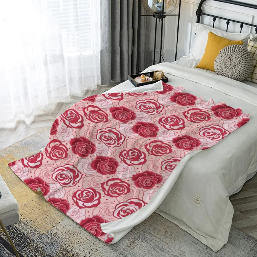 Одеяло с рисунком розы, фланелевое покрытие из микрофибры, одеяло для спальни, гостиной, дивана, мягкое и удобное украшение для дома
Одеяло с рисунком розы, фланелевое покрытие из микрофибры, одеяло для спальни, гостиной, дивана, мягкое и удобное украшение для дома