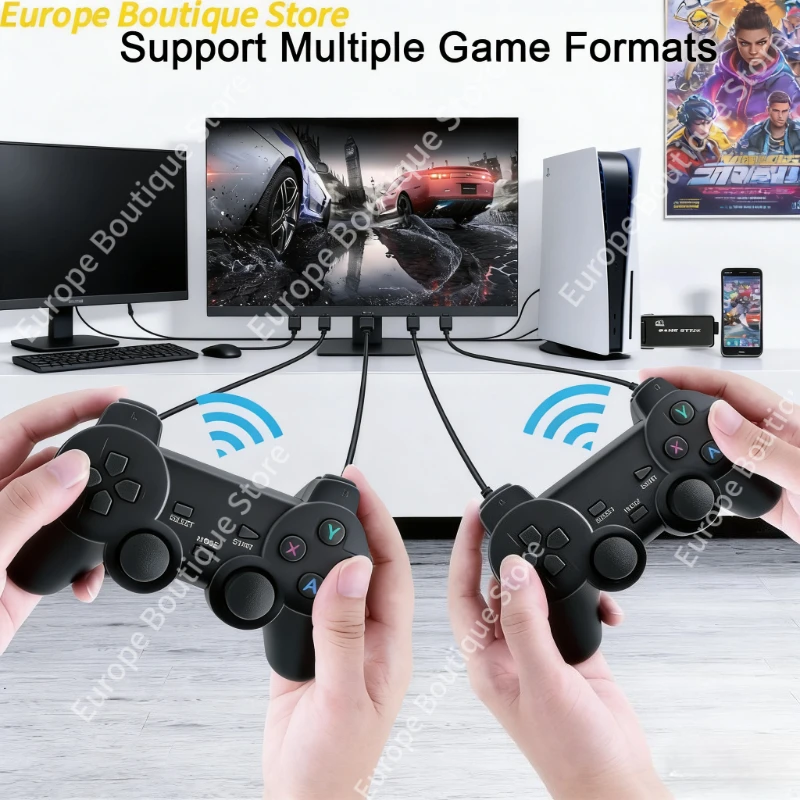 Игровая консоль 4K HD, двойной беспроводной контроллер 2,4G, игровая приставка для PS1, 10000 игр, 64 ГБ, ретро-игры, рождественские подарки для мальчиков
Игровая консоль 4K HD, двойной беспроводной контроллер 2,4G, игровая приставка для PS1, 10000 игр, 64 ГБ, ретро-игры, рождественские подарки для мальчиков