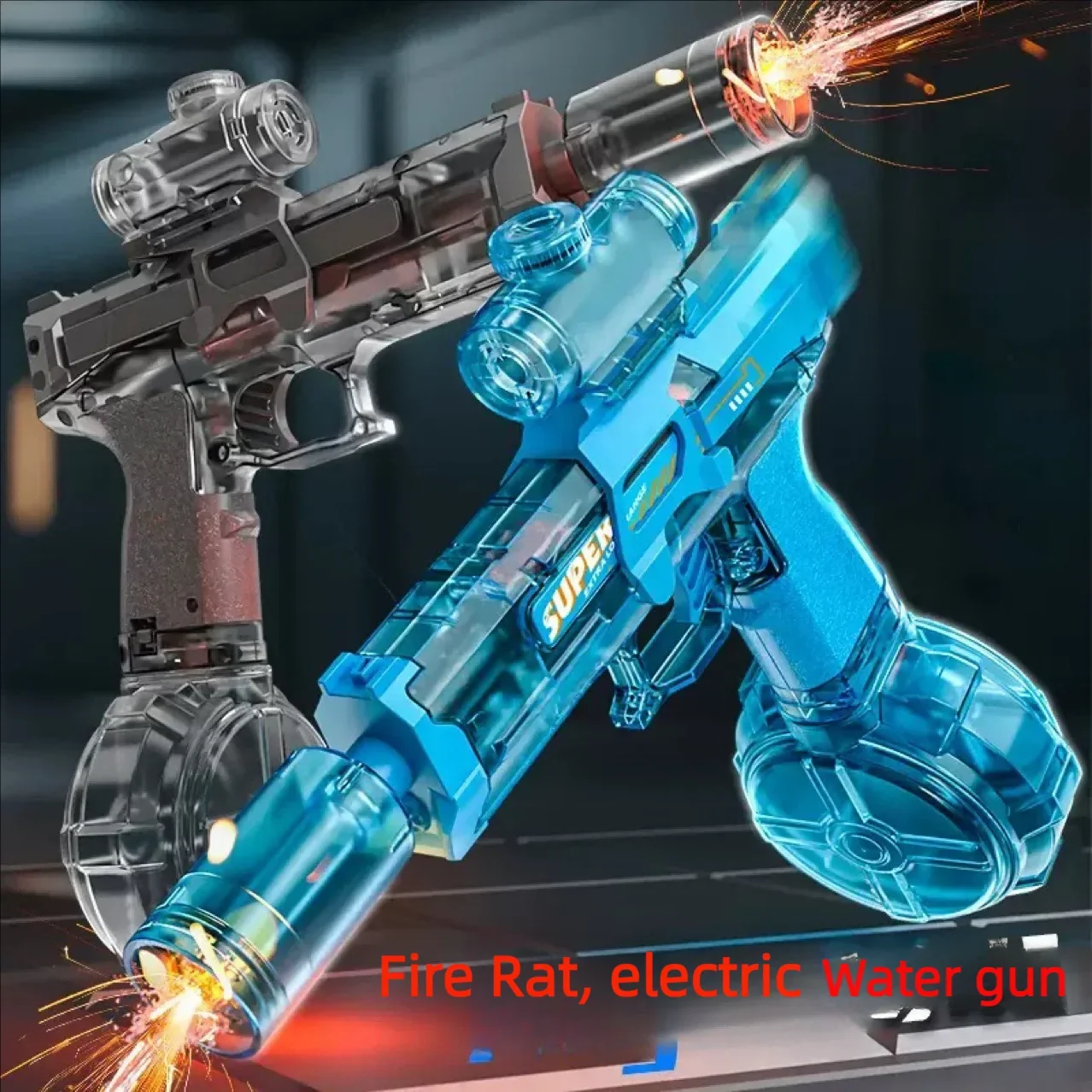 Led Light Emitting Electric Water Gun Toys Children Automatic Sensor Lights Water Pistol Summer Outdoor Beach Pool Toy for Kids
Led Light Emitting Electric Water Gun Toys Children Automatic Sensor Lights Water Pistol Summer Outdoor Beach Pool Toy for Kids