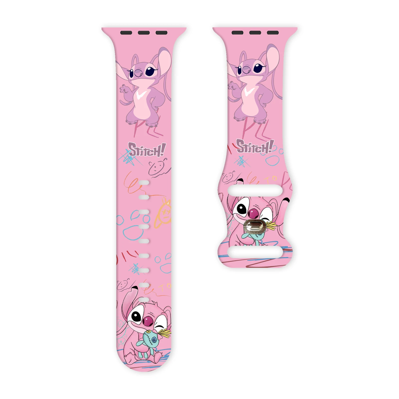 Disney Doodle Stitch Niche Series Print Strap for Apple Watch 11/10/9/8/7/SE, Soft Replacement Silicone Band 46mm/45mm/44mm/42mm
Disney Doodle Stitch Niche Series Print Strap for Apple Watch 11/10/9/8/7/SE, Soft Replacement Silicone Band 46mm/45mm/44mm/42mm