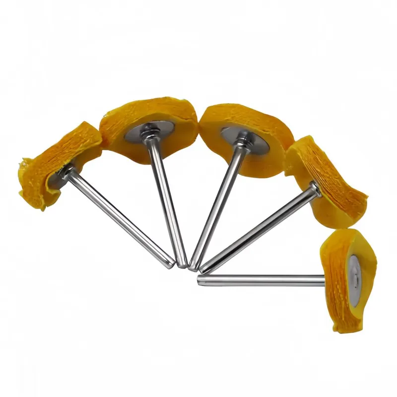 43Pcs 3mm Yellow Polishing Cloth Wheel, Wear-resistant No Lint, for Jewelry Watch Metal Polishing, Rotary Tool Accessory
43Pcs 3mm Yellow Polishing Cloth Wheel, Wear-resistant No Lint, for Jewelry Watch Metal Polishing, Rotary Tool Accessory
