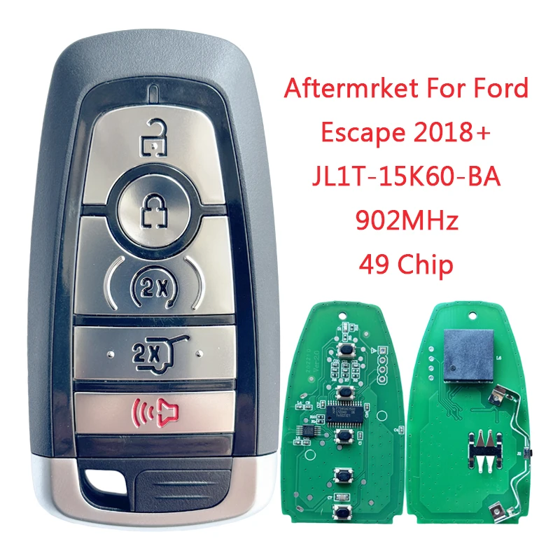 TXK018073-FC PN JL1T-15K601-BA For Ford Escape Explore Expedition Smart Remote Key 5 Button 902MHz 49 Chip FCC ID M3N-A2C931426
TXK018073-FC PN JL1T-15K601-BA For Ford Escape Explore Expedition Smart Remote Key 5 Button 902MHz 49 Chip FCC ID M3N-A2C931426