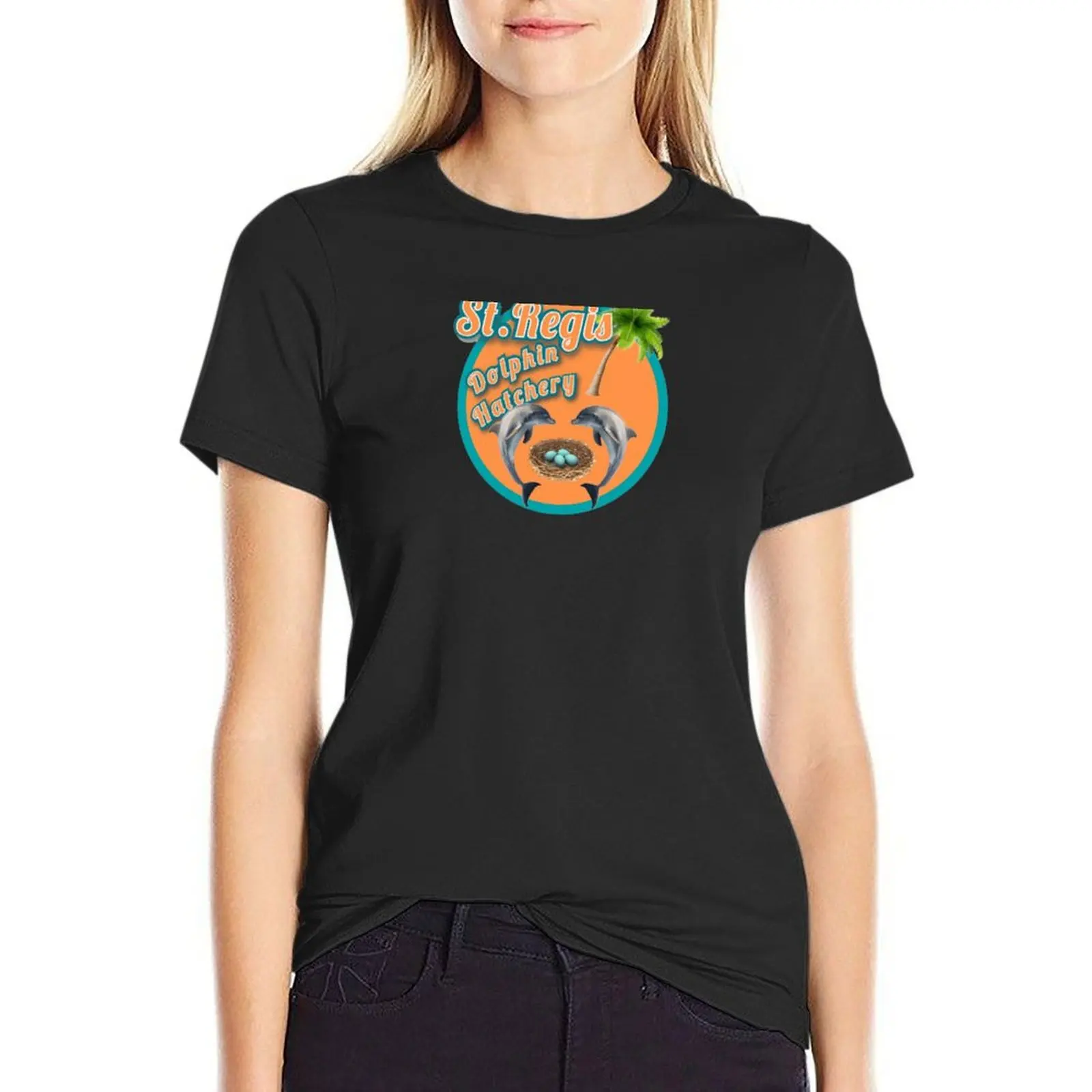 St Regis Dolphin Hatchery T-Shirt Aesthetic clothing summer tops shirts graphic tees t-shirts for Women cotton
St Regis Dolphin Hatchery T-Shirt Aesthetic clothing summer tops shirts graphic tees t-shirts for Women cotton