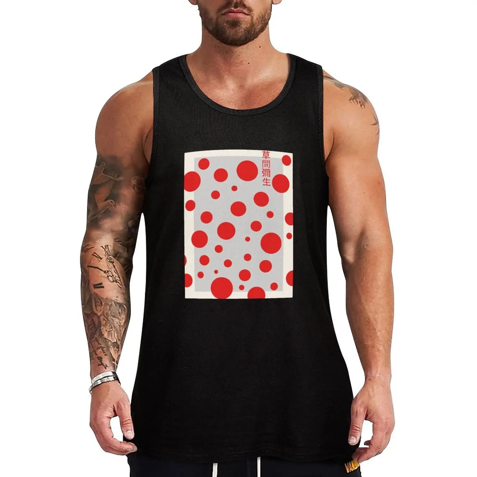 Yayoi Kusama Red Dots Tank Top Active Athletic Tank Top Quick Dry Sleeveless Shirt
Yayoi Kusama Red Dots Tank Top Active Athletic Tank Top Quick Dry Sleeveless Shirt