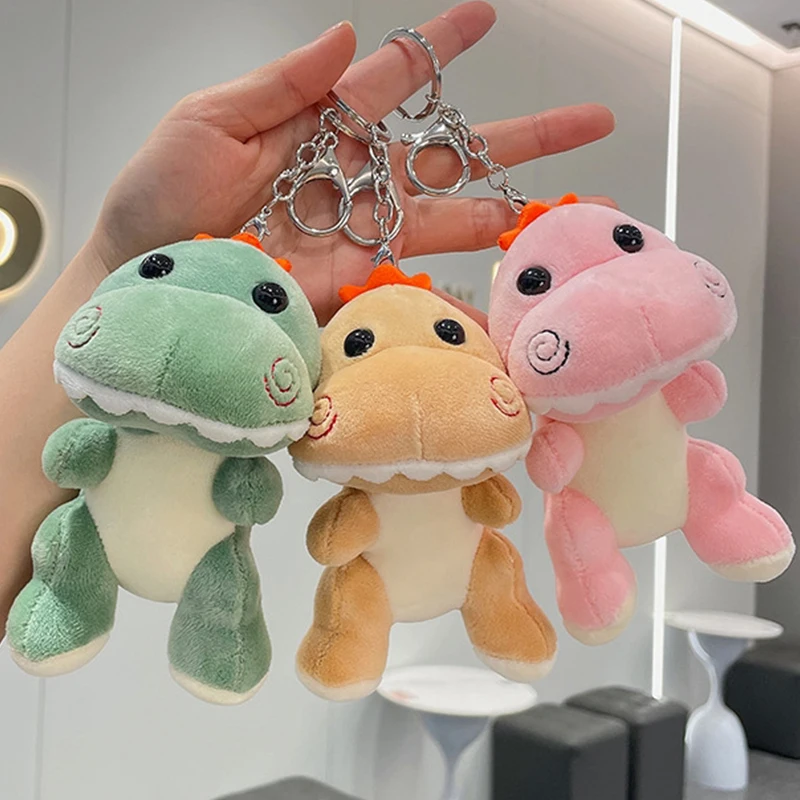 Plush Dinosaur Doll Keychain Bag Decoration Pendant Key Ring Children Cartoon Bag Keychain Key Chain Kawaii Dinosaur Key Ring
Plush Dinosaur Doll Keychain Bag Decoration Pendant Key Ring Children Cartoon Bag Keychain Key Chain Kawaii Dinosaur Key Ring