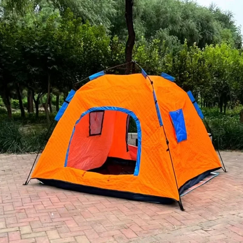 4-5 Person Ice Fishing Tent, Winter Windproof Waterproof Shelter, Double Door & Window, Insulated Portable Camping Tent
4-5 Person Ice Fishing Tent, Winter Windproof Waterproof Shelter, Double Door & Window, Insulated Portable Camping Tent