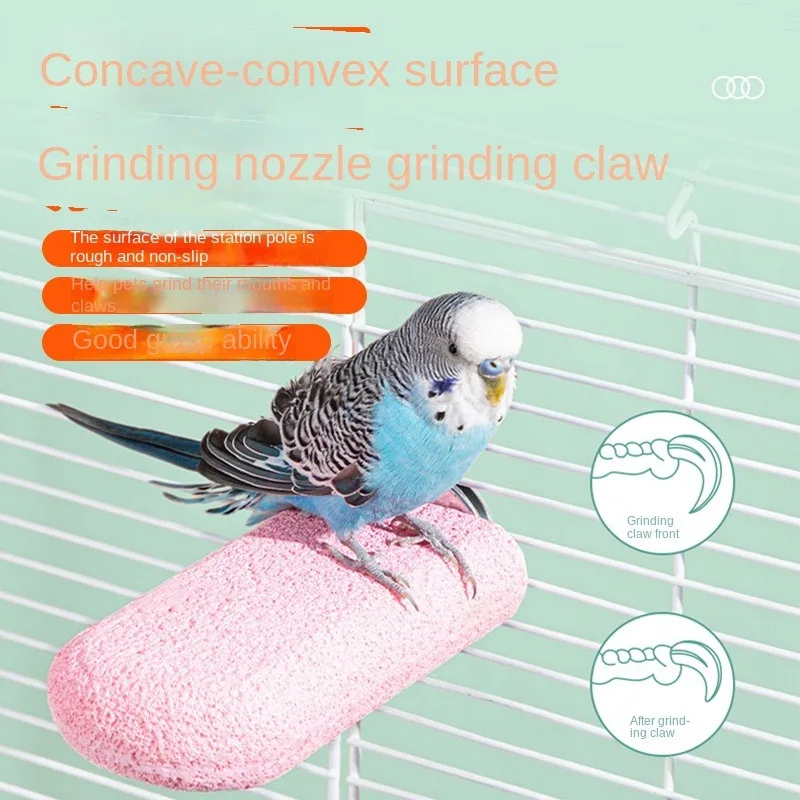 Grinding Claw Rod Parrot Grinding Beak Station Rod Station Stick Bird Cage Special Platform Grinding Claw Toy
Grinding Claw Rod Parrot Grinding Beak Station Rod Station Stick Bird Cage Special Platform Grinding Claw Toy