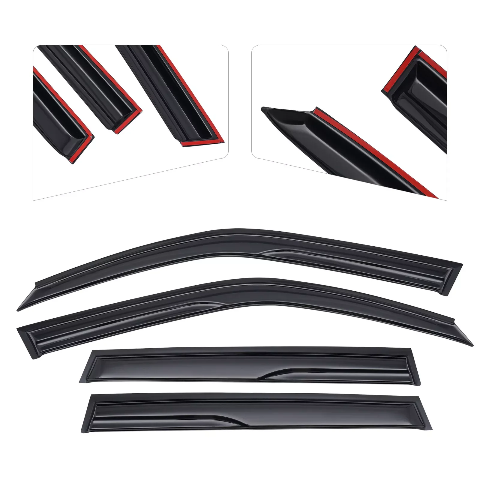 4X Car Window Wind Guards For 2009-2013 Subaru Forester Window Visors Vent Shade Sun Rain Guard Deflector
4X Car Window Wind Guards For 2009-2013 Subaru Forester Window Visors Vent Shade Sun Rain Guard Deflector