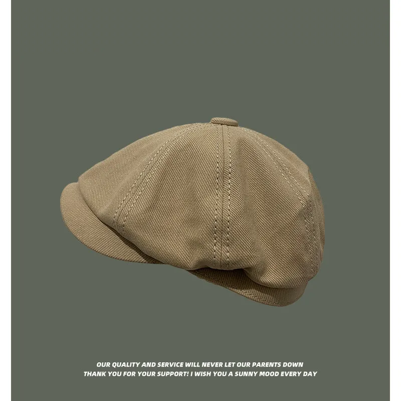 Summer British Large Head Octagonal Hat Men's Retro Newsboy Cap Trendy Painter Japanese Beret Hat Women Casual Cotton Cap
Summer British Large Head Octagonal Hat Men's Retro Newsboy Cap Trendy Painter Japanese Beret Hat Women Casual Cotton Cap