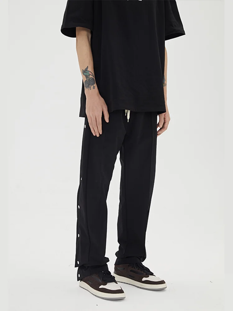 Breasted Pants Fashion Brand Men And Women Loose Straight Leg Casual Pants High Street Men And Women
Breasted Pants Fashion Brand Men And Women Loose Straight Leg Casual Pants High Street Men And Women