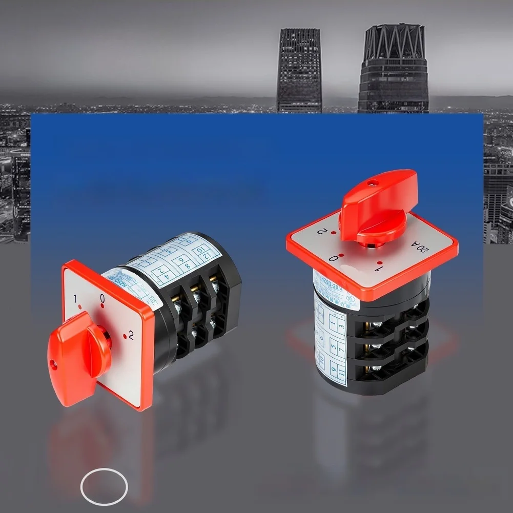 HZ5D 20A 1-0-2 Changeover Switch for Reversible Induction Motor Control AC380V 20A Current Dustproof Enclosure
HZ5D 20A 1-0-2 Changeover Switch for Reversible Induction Motor Control AC380V 20A Current Dustproof Enclosure