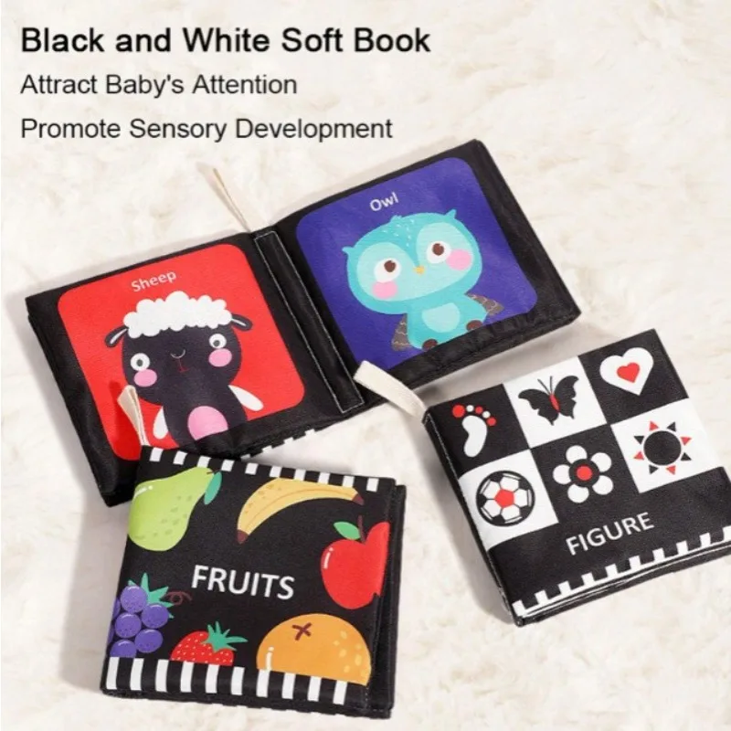 Книжка-карточки из ткани «Черно-белые карточки» | Тактильная развивающая книга-шуршалка – идеальный подарок для любителей обучения
Книжка-карточки из ткани «Черно-белые карточки» | Тактильная развивающая книга-шуршалка – идеальный подарок для любителей обучения