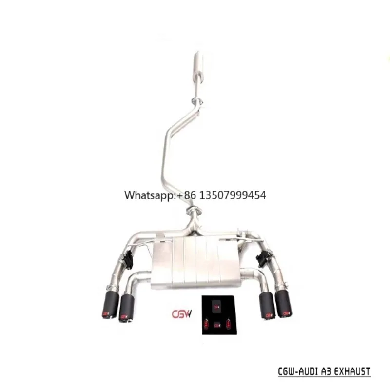 China Manufacturing Popular Car Sound Exhaust System for A3 1.4T Hatchback New
China Manufacturing Popular Car Sound Exhaust System for A3 1.4T Hatchback New