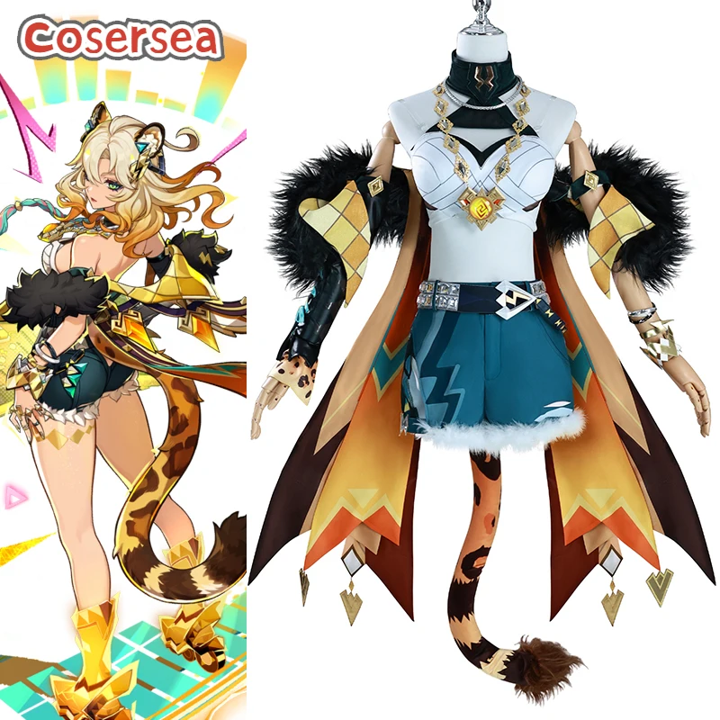 Cosersea Xilonen Natlan Cosplay Costume Game Genshin Impact Xilonen Natlan Halloween Role Play Women Uniform Cos Outfit Fullset
Cosersea Xilonen Natlan Cosplay Costume Game Genshin Impact Xilonen Natlan Halloween Role Play Women Uniform Cos Outfit Fullset