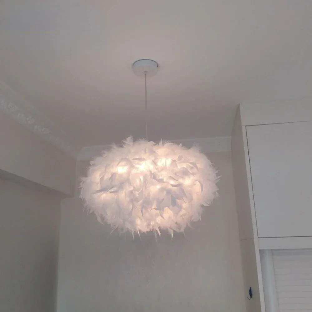 Simple Modern Feather Led Pendant Lamp Bedroom Warm Romantic Creative Personalized Living Room Home Furnishing Lighting
Simple Modern Feather Led Pendant Lamp Bedroom Warm Romantic Creative Personalized Living Room Home Furnishing Lighting