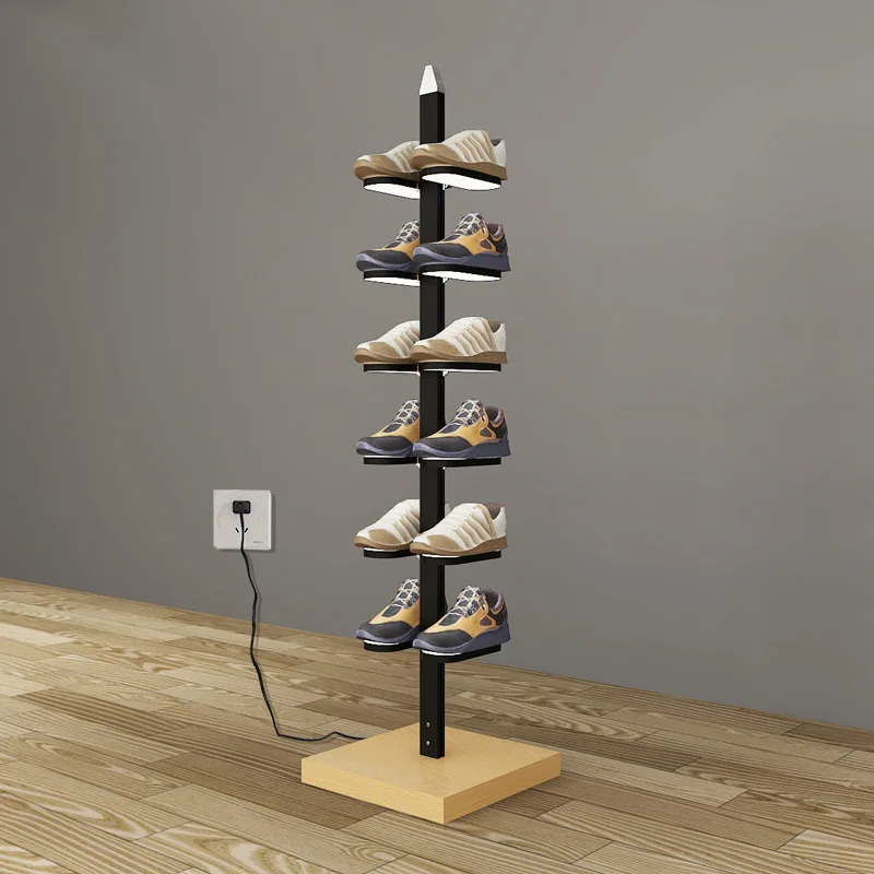 Shoe display rack, floor-to-ceiling shoe store shoe rack, clothing store display rack, multi-layer Nakajima display rack
Shoe display rack, floor-to-ceiling shoe store shoe rack, clothing store display rack, multi-layer Nakajima display rack