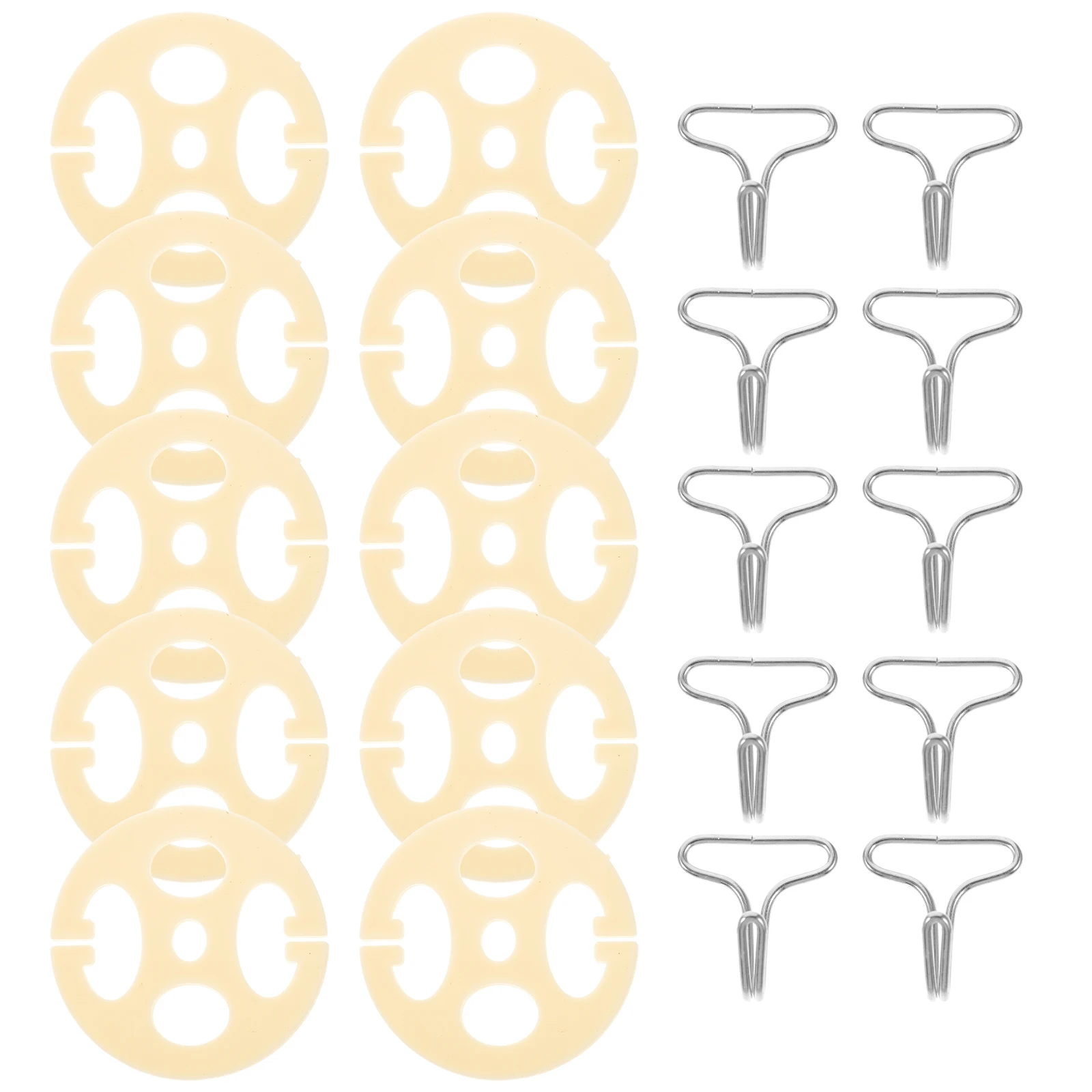 10 Metal Hooks Beige Discs Set Seat Covers Fixing Accessories Durable Lightweight Retainer Installation Plastic
10 Metal Hooks Beige Discs Set Seat Covers Fixing Accessories Durable Lightweight Retainer Installation Plastic