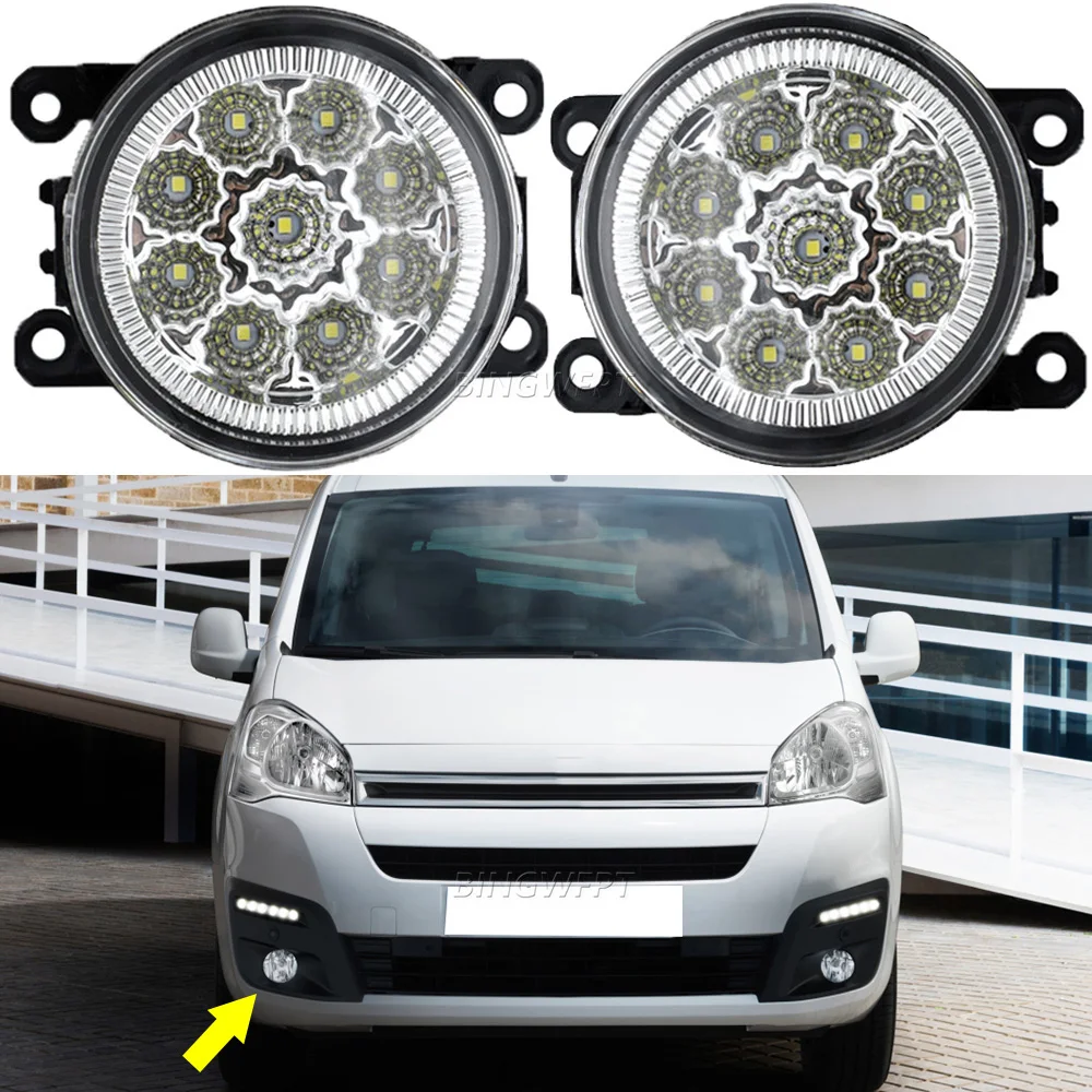 2PCS Car-Styling 9-Pieces Led Fog Lights H11 12V Fog Head Lamp for Citroen Berlingo 2016 2017 2018 Opel Combo Cargo 2021
2PCS Car-Styling 9-Pieces Led Fog Lights H11 12V Fog Head Lamp for Citroen Berlingo 2016 2017 2018 Opel Combo Cargo 2021