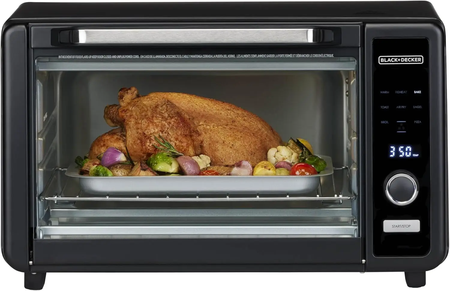 Цифровая аэрофритюрница-тостерница на 6 порций с технологией Crisp 'N Bake для здорового приготовления пищи
Цифровая аэрофритюрница-тостерница на 6 порций с технологией Crisp 'N Bake для здорового приготовления пищи