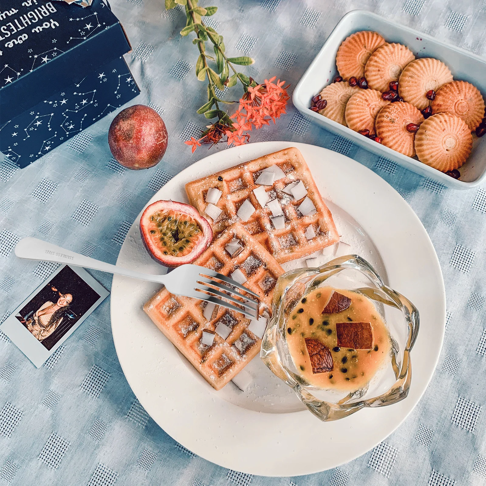 3pcs Big Forks Set Long Handle Stainless Steel Dessert Forks For Fruit Cake Salad Appetizer Party Picnic Dining Household
3pcs Big Forks Set Long Handle Stainless Steel Dessert Forks For Fruit Cake Salad Appetizer Party Picnic Dining Household