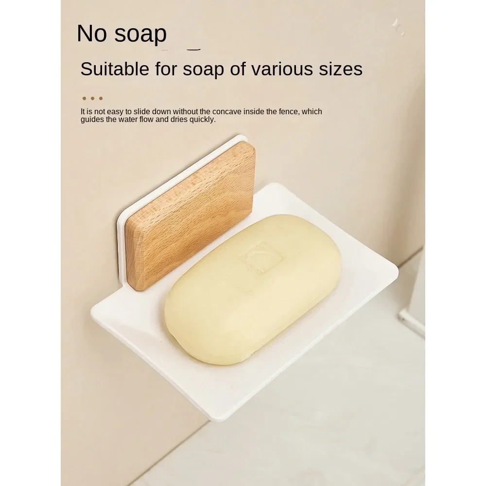 Chinese Style Soap Box No Punch Wall Wall Hanging Bathroom Sponge Household Soap Dish solid wood Metal
Chinese Style Soap Box No Punch Wall Wall Hanging Bathroom Sponge Household Soap Dish solid wood Metal