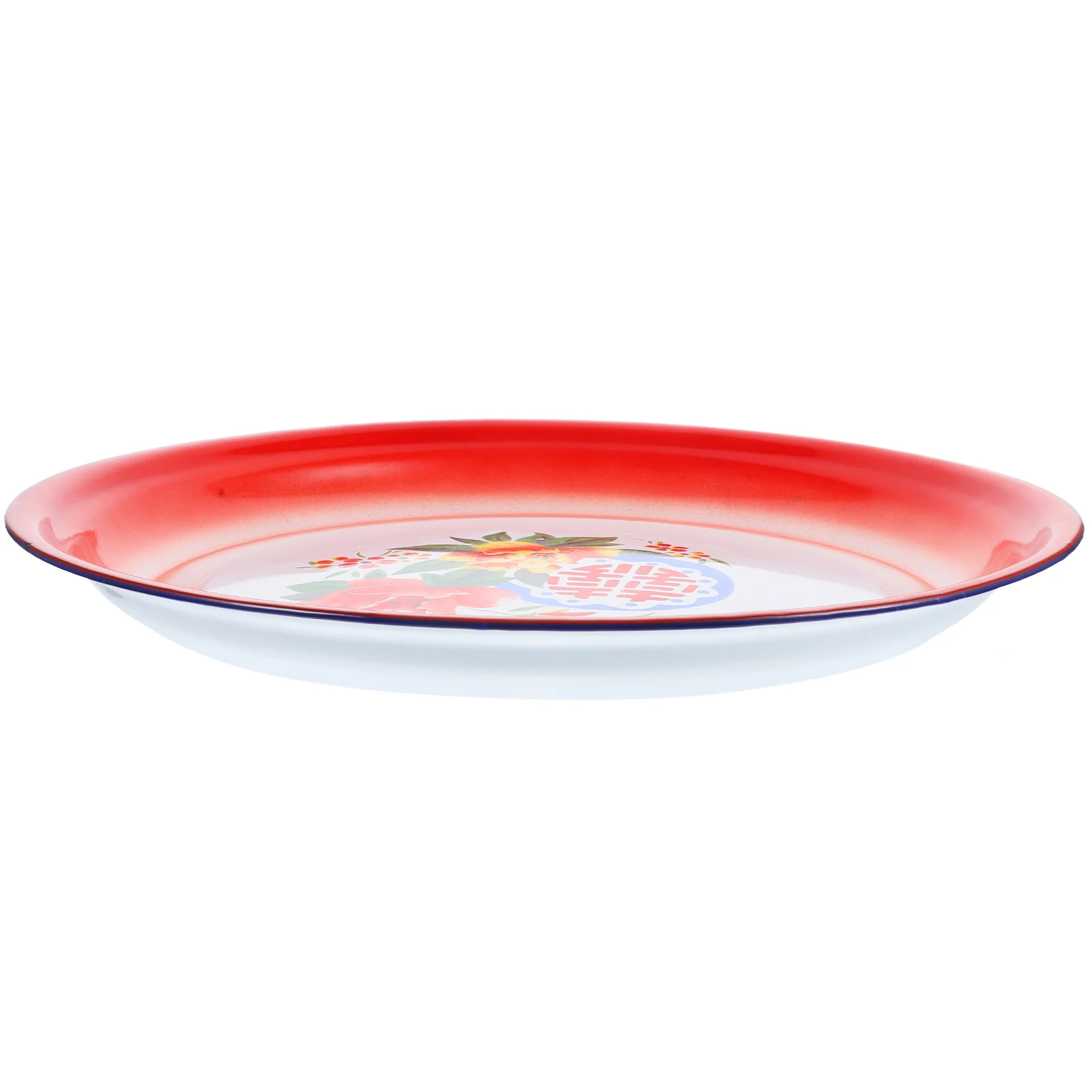 Enamel Plate Decorative Trays for Food Round Household Dessert Plates Platters Asian
Enamel Plate Decorative Trays for Food Round Household Dessert Plates Platters Asian