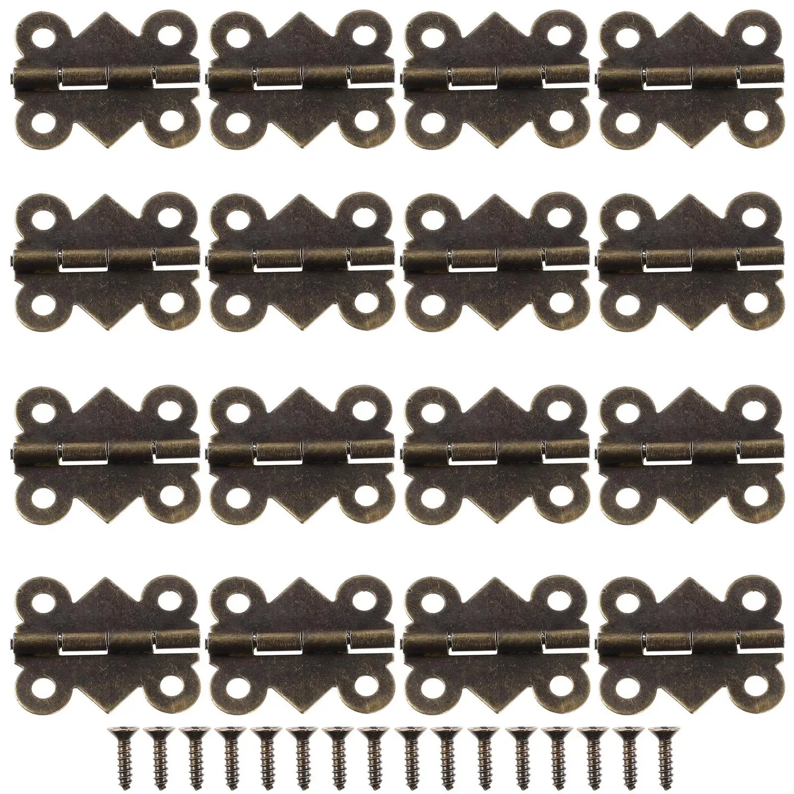 20 Pcs Bronze 20 Pcs Nickel White 180 Degree Small Butterfly Cabinet Hinges Rust Proof Mini Hinges for Furniture
20 Pcs Bronze 20 Pcs Nickel White 180 Degree Small Butterfly Cabinet Hinges Rust Proof Mini Hinges for Furniture