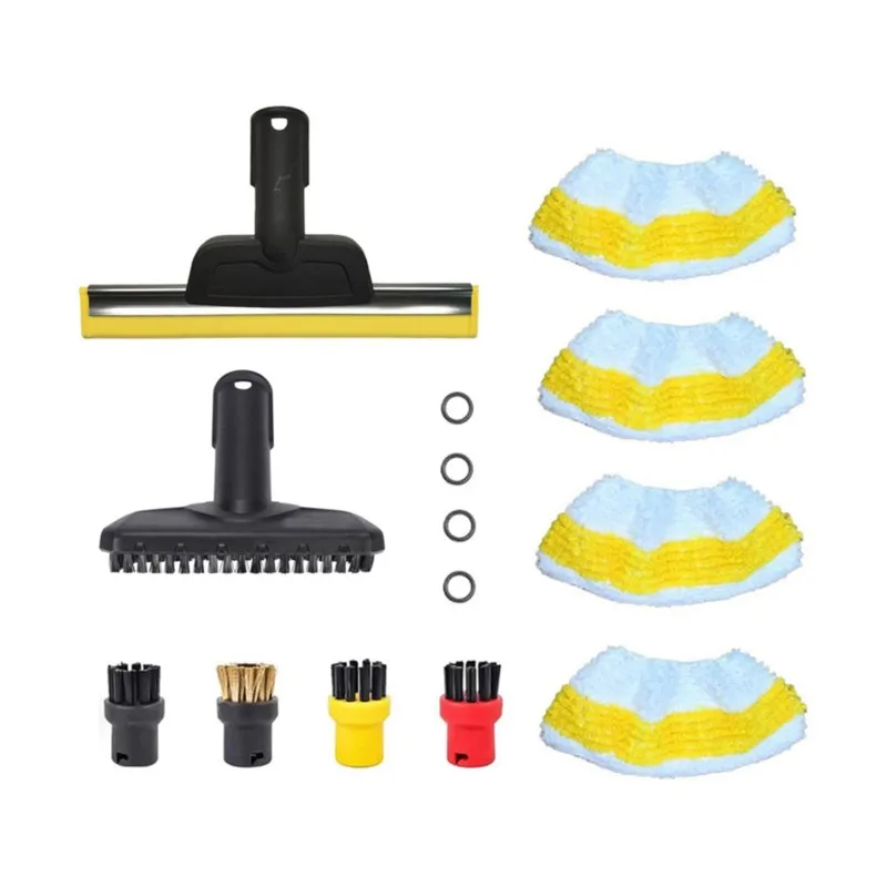 AT28-Accessory Kit For Karcher SC Series Steam Cleaner, Brushes Pads Set Steam Cleaner Brush Set Steam Cleaner Replacement
AT28-Accessory Kit For Karcher SC Series Steam Cleaner, Brushes Pads Set Steam Cleaner Brush Set Steam Cleaner Replacement