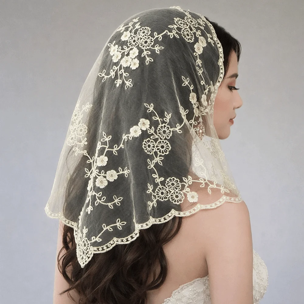 Simple Fake Collar Lace Scarf Veil Headband Cloak Wraps Flower Scarves Korean Style Cape Lace Triangle Scarf Travel
Simple Fake Collar Lace Scarf Veil Headband Cloak Wraps Flower Scarves Korean Style Cape Lace Triangle Scarf Travel