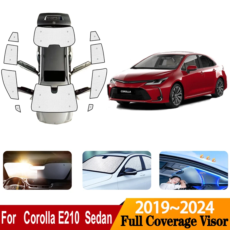 Автомобильные солнцезащитные козырьки для Toyota Corolla E210 Sedan 2019 2020 2021 2022 2023 2024, автомобильные солнцезащитные козырьки на окна, автомобильные аксессуары
Автомобильные солнцезащитные козырьки для Toyota Corolla E210 Sedan 2019 2020 2021 2022 2023 2024, автомобильные солнцезащитные козырьки на окна, автомобильные аксессуары