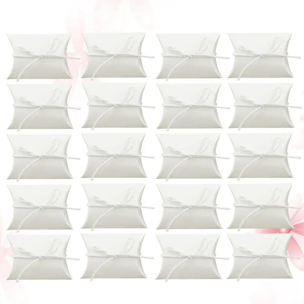 60 Pcs Pillow Box Rope Paper Candy Bag Gift Container Party Favor Boxes Christmas Birthday Gifts Jewelry Storage
60 Pcs Pillow Box Rope Paper Candy Bag Gift Container Party Favor Boxes Christmas Birthday Gifts Jewelry Storage