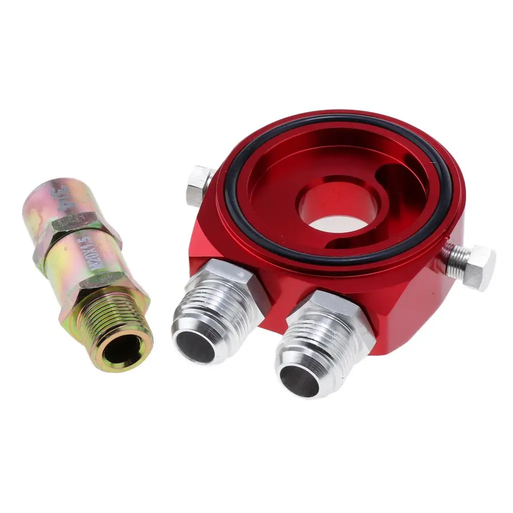 Aluminum Oil Filter Sandwich Plate Adapter - 3/4-16 UNF / M20 x 1.5 - 5 Colors to Choose
Aluminum Oil Filter Sandwich Plate Adapter - 3/4-16 UNF / M20 x 1.5 - 5 Colors to Choose