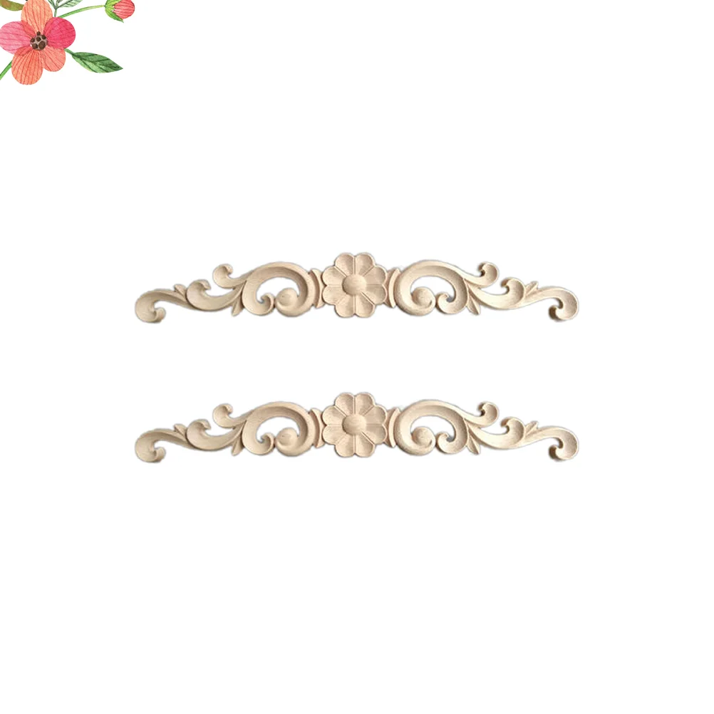 2 Pcs Decorations Unpainted Frames Carved Onlay Door Decals Wood Wooden Applique
2 Pcs Decorations Unpainted Frames Carved Onlay Door Decals Wood Wooden Applique