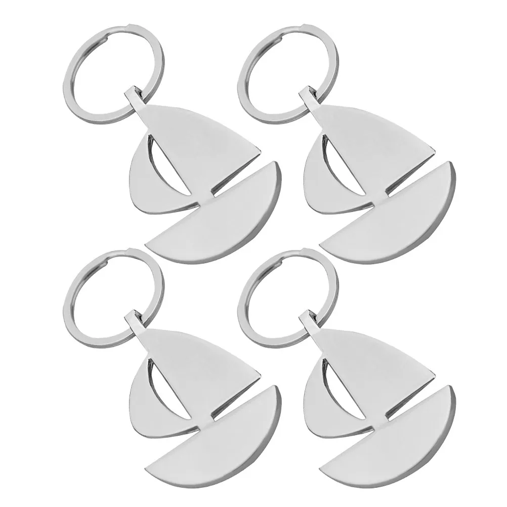 4Pcs Creative Sailboat Keychain Metal Nautical Key Ring Zinc Alloy Waterproof Floating Design for Men Women Sailing Boat Key
4Pcs Creative Sailboat Keychain Metal Nautical Key Ring Zinc Alloy Waterproof Floating Design for Men Women Sailing Boat Key
